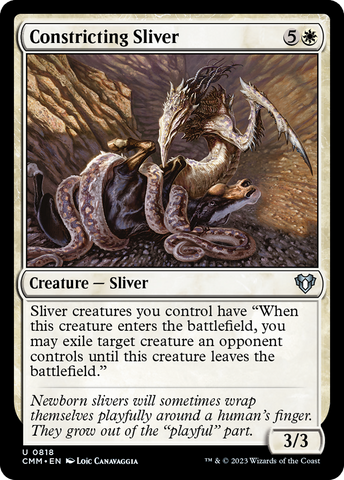 Constricting Sliver [Commander Masters]