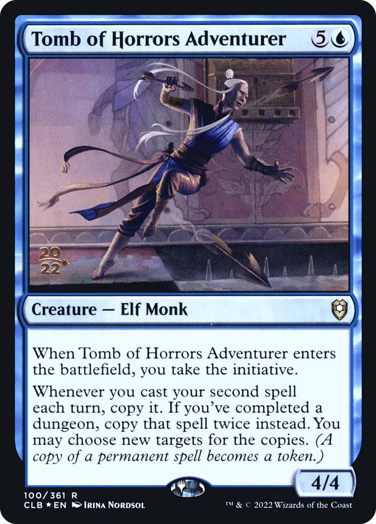 Tomb of Horrors Adventurer [Commander Legends: Battle for Baldur's Gate Prerelease Promos]