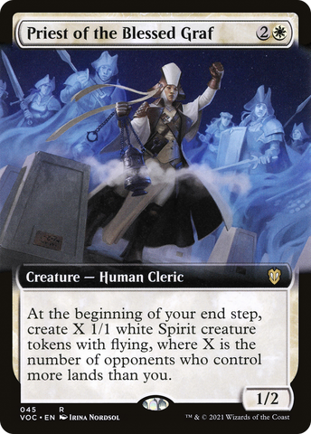 Priest of the Blessed Graf (Extended) [Innistrad: Crimson Vow Commander]