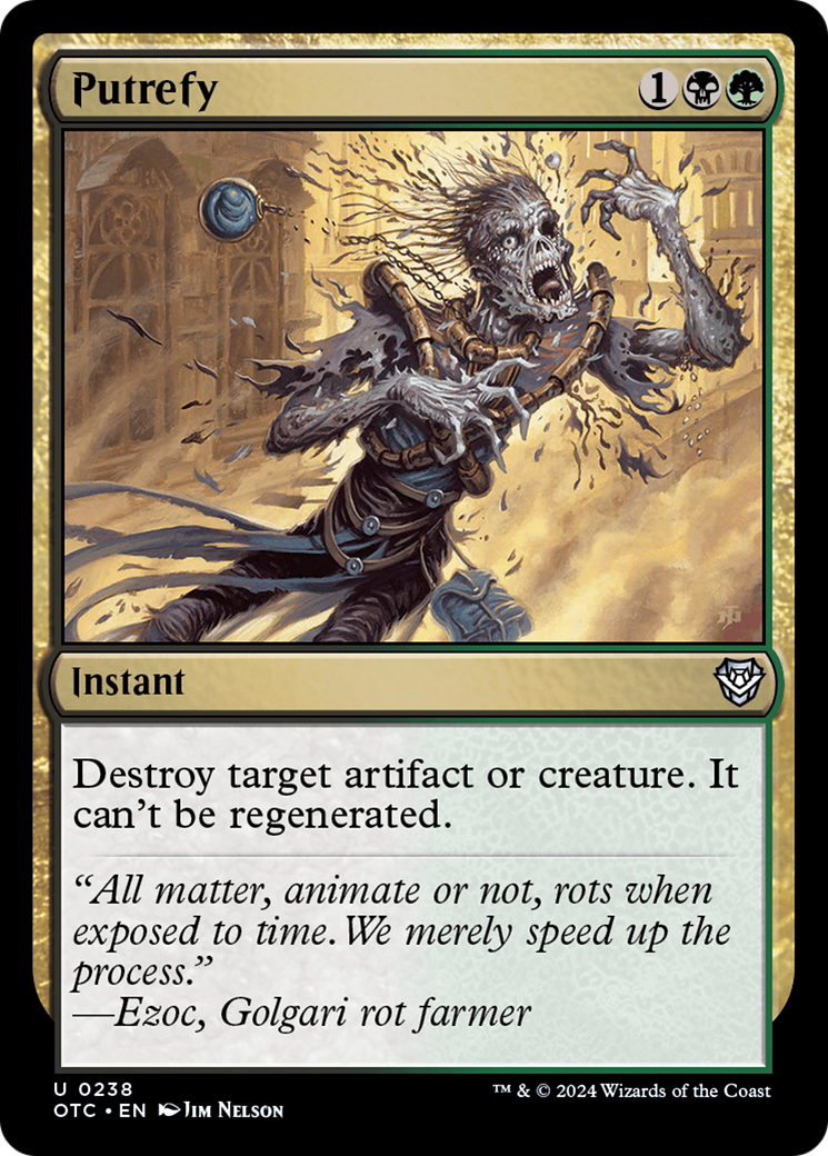 Putrefy [Outlaws of Thunder Junction Commander]
