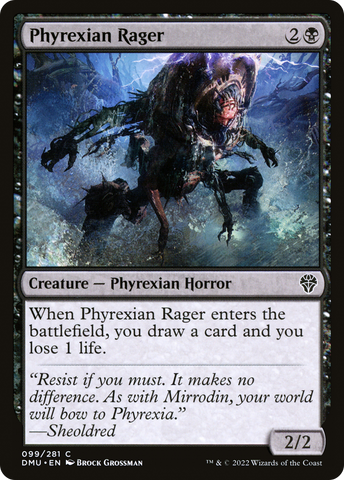 Phyrexian Rager [Dominaria United]
