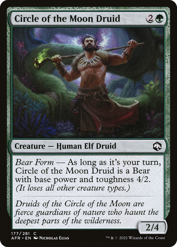 Circle of the Moon Druid  [Dungeons & Dragons: Adventures in the Forgotten Realms]