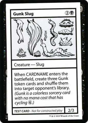 Gunk Slug (2021 Edition) [Mystery Booster Playtest Cards]