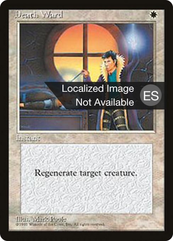 Death Ward [Fourth Edition Foreign Black Border]