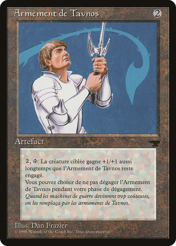 Tawnos's Weaponry (French) - "Armement de Tavnos" [Renaissance]