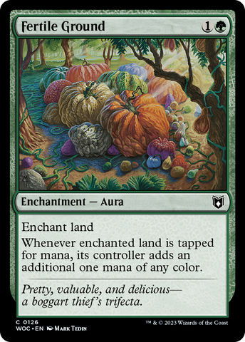 Fertile Ground [Wilds of Eldraine Commander]