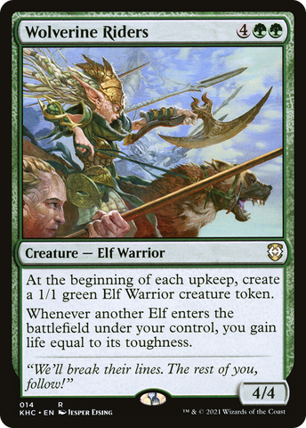 Wolverine Riders [Kaldheim Commander]