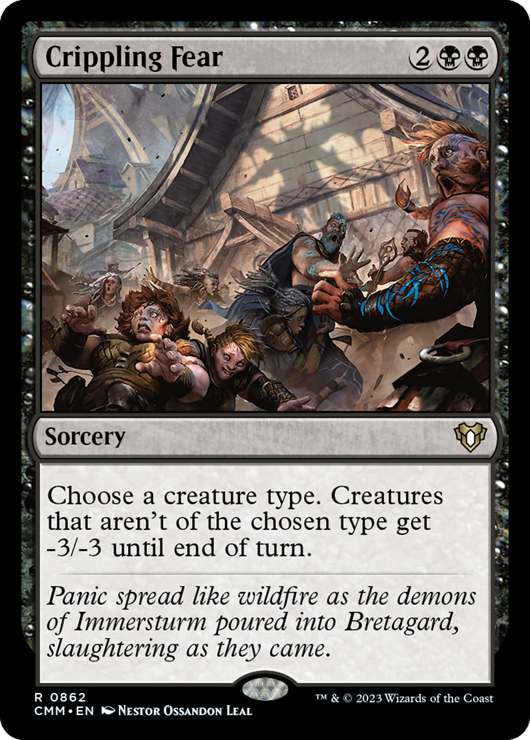 Crippling Fear [Commander Masters]
