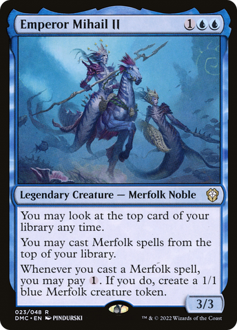 Emperor Mihail II [Dominaria United Commander]