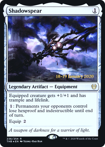 Shadowspear [Theros Beyond Death Prerelease Promos]