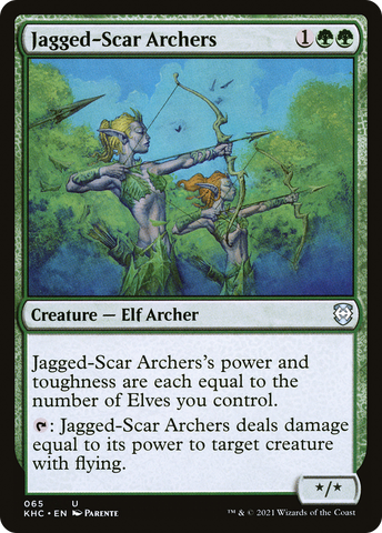 Jagged-Scar Archers [Kaldheim Commander]