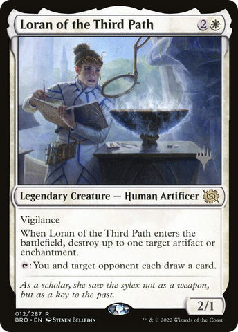 Loran of the Third Path (Promo Pack) [The Brothers' War Promos]