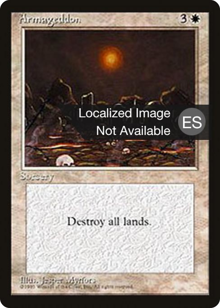 Armageddon [Fourth Edition Foreign Black Border]