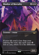Shadow of Mortality (Borderless Alternate Art) [Streets of New Capenna]