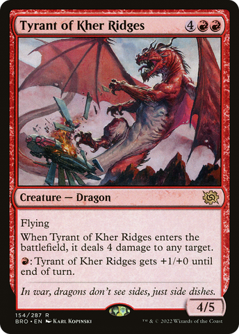 Tyrant of Kher Ridges [The Brothers' War]