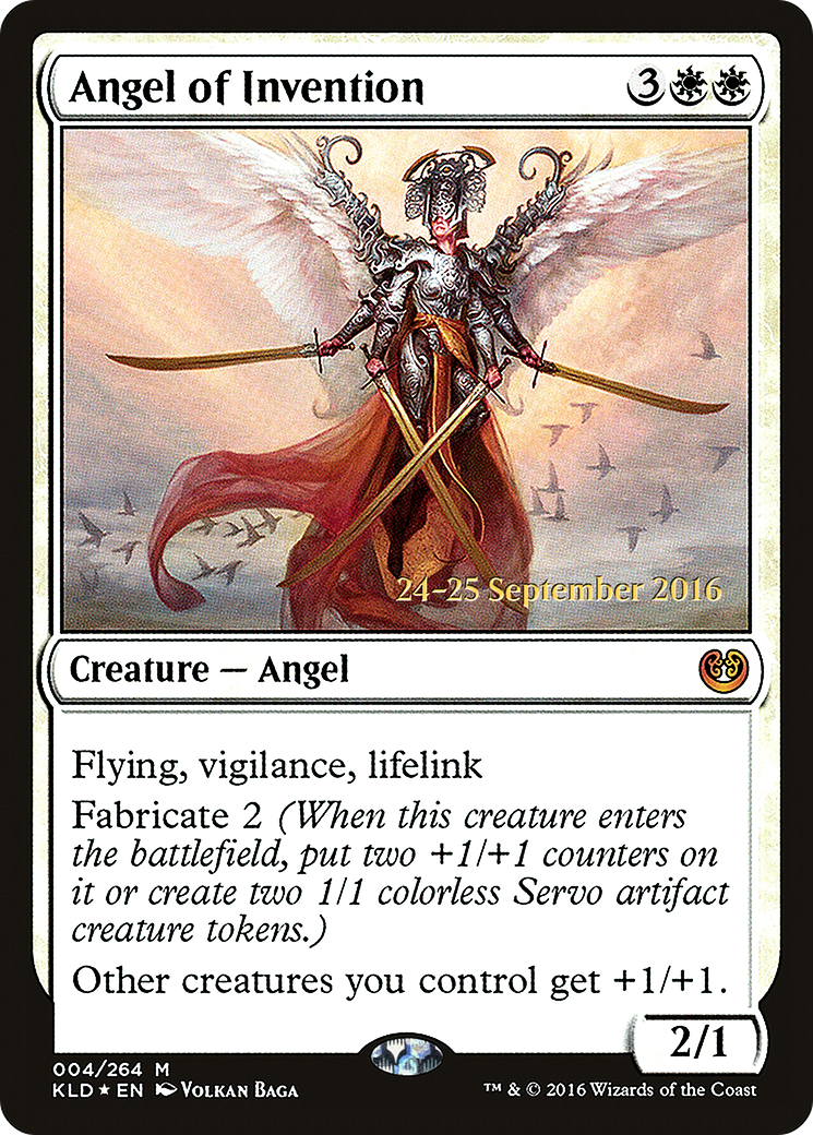 Angel of Invention  [Kaladesh Prerelease Promos]