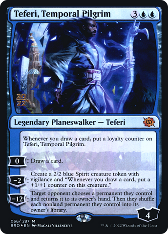 Teferi, Temporal Pilgrim [The Brothers' War: Prerelease Promos]