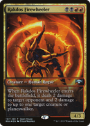 Rakdos Firewheeler (Open House) (Extended) [Ravnica Allegiance Promos]