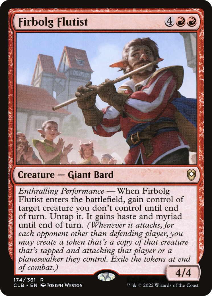 Firbolg Flutist [Commander Legends: Battle for Baldur's Gate]