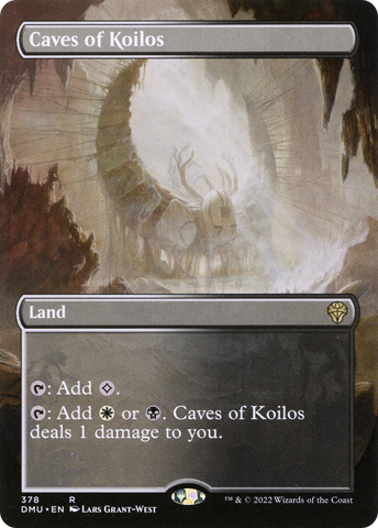 Caves of Koilos (Borderless Alternate Art) [Dominaria United]