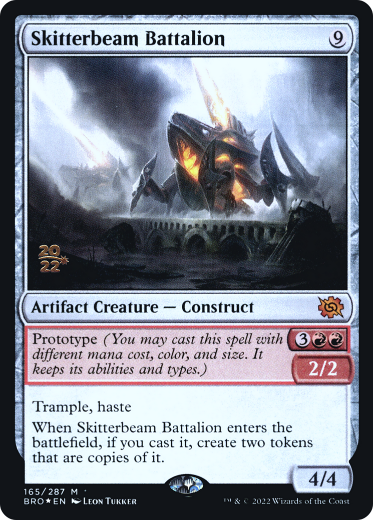 Skitterbeam Battalion [The Brothers' War: Prerelease Promos]