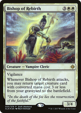 Bishop of Rebirth (Draft Weekend) [Ixalan Promos]