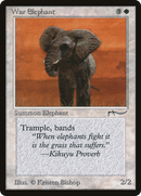 War Elephant (Dark Mana Cost) [Arabian Nights]