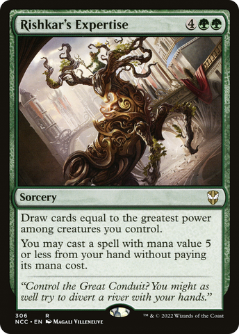 Rishkar's Expertise [Streets of New Capenna Commander]