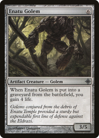 Enatu Golem [Rise of the Eldrazi]