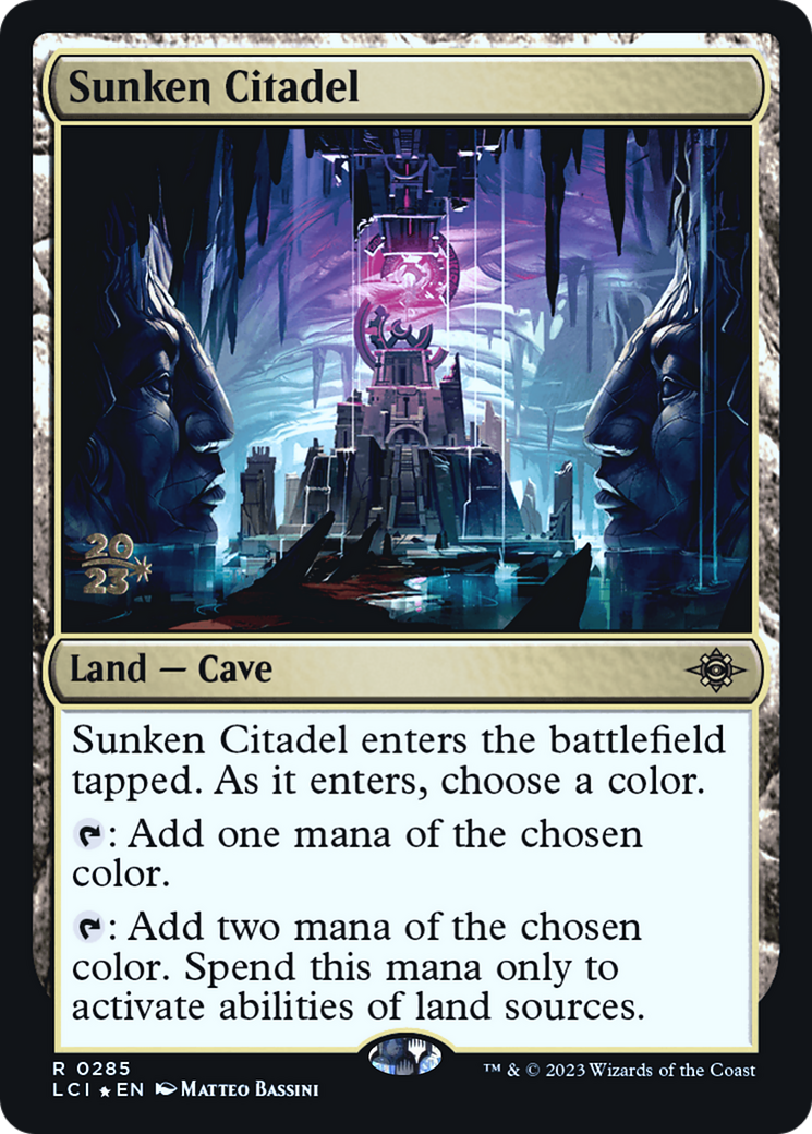 Sunken Citadel [The Lost Caverns of Ixalan Prerelease Cards]