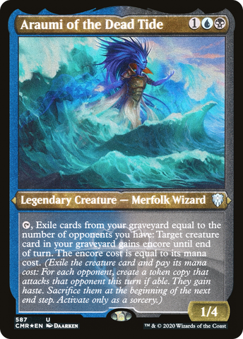 Araumi of the Dead Tide [Commander Legends Etched]