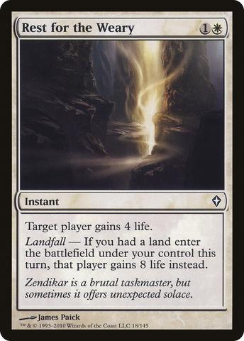 Rest for the Weary [Worldwake]