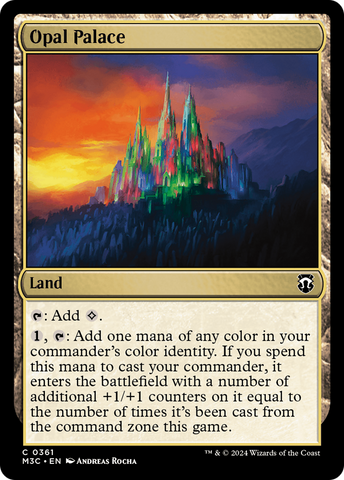 Opal Palace [Modern Horizons 3 Commander]