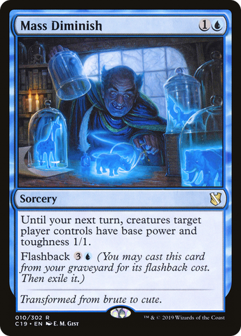 Mass Diminish [Commander 2019]