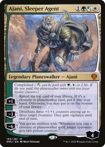 Ajani, Sleeper Agent [Dominaria United]