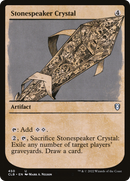 Stonespeaker Crystal (Showcase) [Commander Legends: Battle for Baldur's Gate]