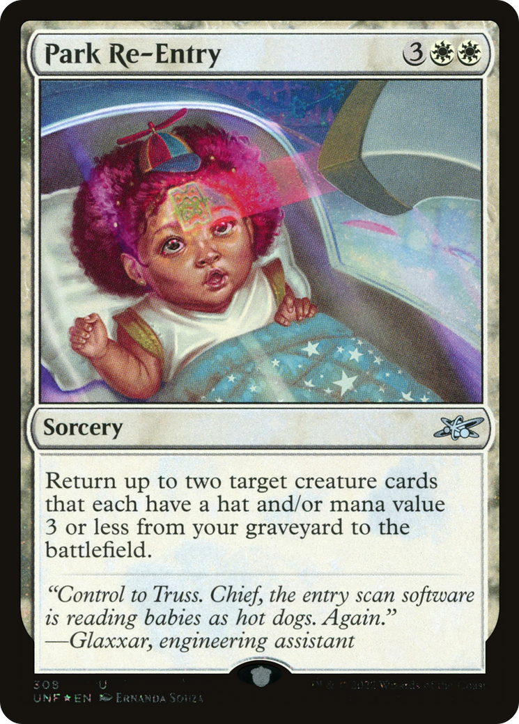 Park Re-Entry (Galaxy Foil) [Unfinity]