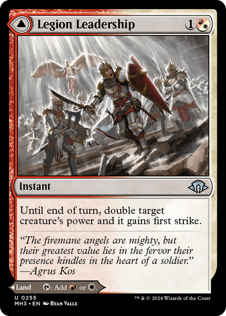 Legion Leadership // Legion Stronghold [Modern Horizons 3]