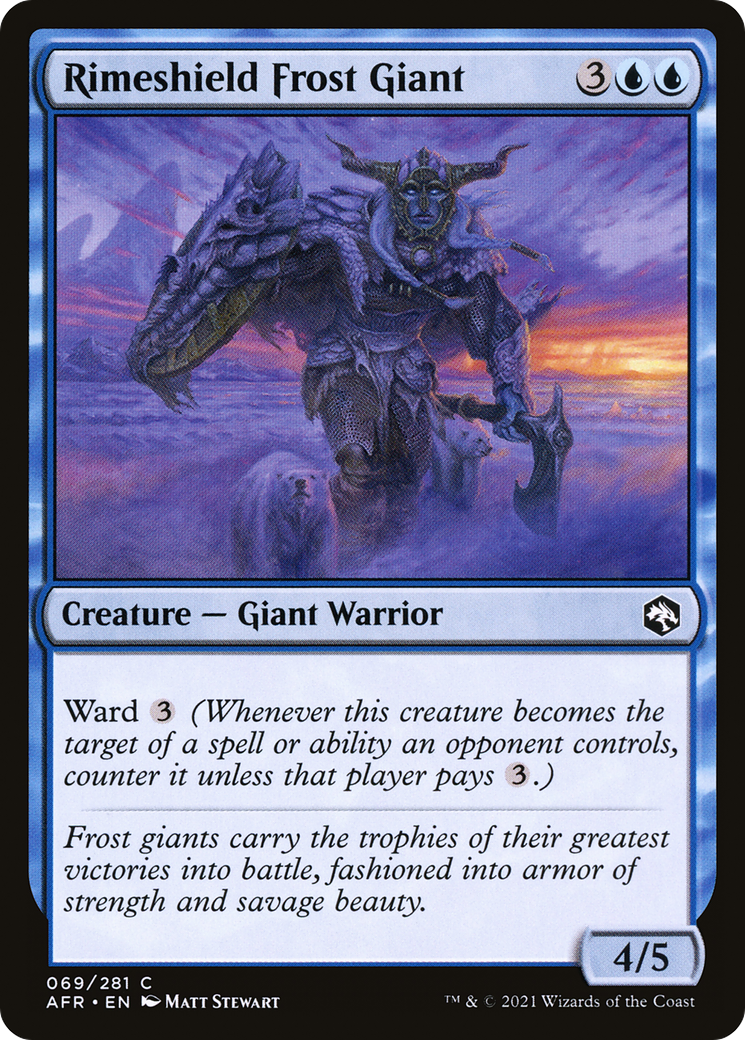 Rimeshield Frost Giant [Dungeons & Dragons: Adventures in the Forgotten Realms]