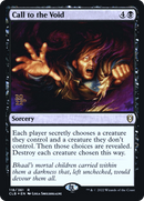 Call to the Void [Commander Legends: Battle for Baldur's Gate Prerelease Promos]