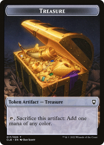 Treasure Token [Commander Legends: Battle for Baldur's Gate Tokens]