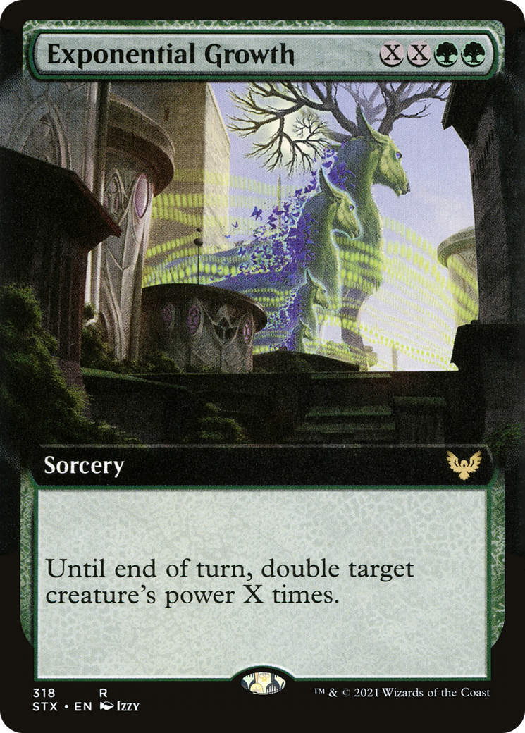 Exponential Growth (Extended) [Strixhaven: School of Mages]
