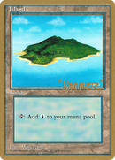 Island (shr368) (Shawn "Hammer" Regnier) [Pro Tour Collector Set]
