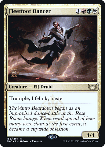 Fleetfoot Dancer [Streets of New Capenna Prerelease Promos]
