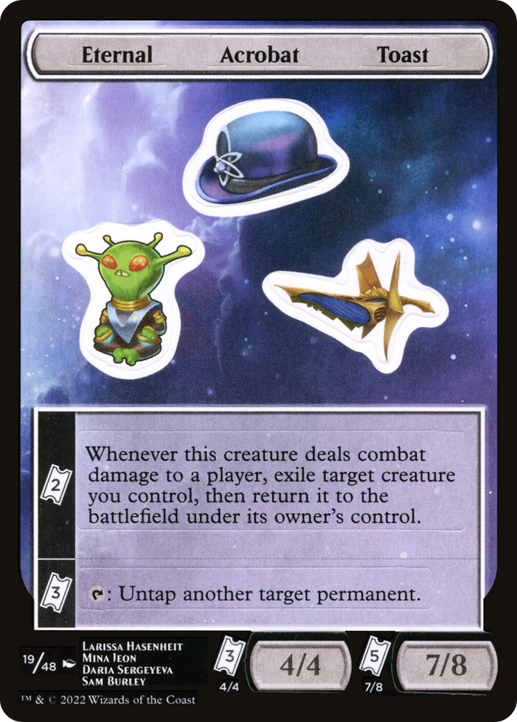 Eternal Acrobat Toast [Unfinity Stickers]