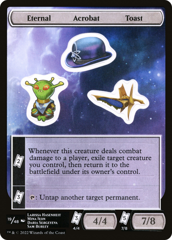 Eternal Acrobat Toast [Unfinity Stickers]