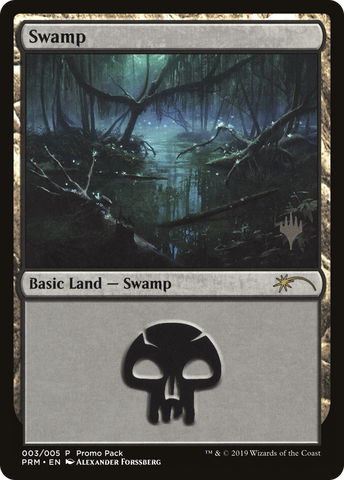 Swamp (3) [Promo Pack: Core Set 2020]