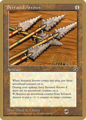 Serrated Arrows (Preston Poulter) (SB) [Pro Tour Collector Set]