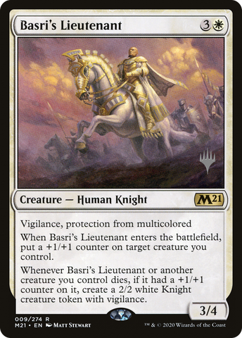 Basri's Lieutenant (Promo Pack) [Core Set 2021 Promos]