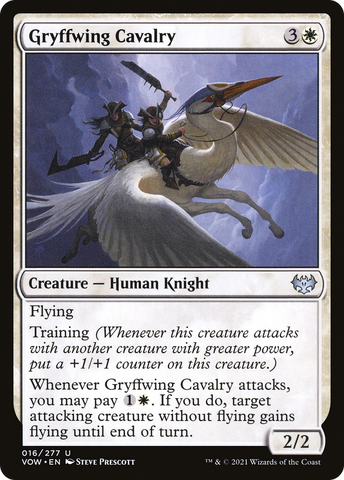 Gryffwing Cavalry [Innistrad: Crimson Vow]